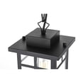 thumbnail image 3 of Elegant Lighting Mercer 7 inch Outdoor Pendant in Black, 3 of 8