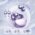 thumbnail image 3 of Audífonos con Clip Bluetooth 5.4, Audífonos de Oído Abierto Inalámbricos con Micrófono, Comodidad Ligera, Audífonos Bluetooth Compatibles con Oído Pequeño, Audífonos Deportivos 60H, Audífonos con Can, 3 of 9