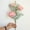 Pink, variant on Artificial Flowers Wedding Decor Home Floral Arrangement Single Neutral Multi-Tone Plastic Peony Bunch, Weather Resistant Indoor Outdoor Bloom for Backyard Farmhouse Wedding Table Decor