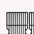 thumbnail image 5 of Avenger 16 7/8’’ 68763 Polished Porcelain Coated Cast Iron Grill Grates Replacement for Charbroil 463436213, 463436214, 463436215, 463420508, 463420509, 463440109, 463441312, 463441514 Grills-Set of 3, 5 of 5