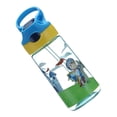 thumbnail image 4 of MagiDeal Alimentación para beber Sippy Ventosa 450ML Azul Zulema Botella de agua potable, 4 of 6