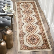 SAFAVIEH Bijar Femie Oriental Runner Rug, Ivory/Rust, 2'3" x 8'