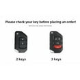 thumbnail image 2 of Car Key Fob Cover Case Protector For Jeep Wrangler Sahara Rubicon Car Key Case Fob Cover Leather, 2 of 23