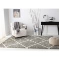 thumbnail image 4 of Hawthorne Collection Tapis Shag Gris - 9 Pieds x 12 Pieds, 4 of 9