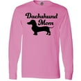 thumbnail image 3 of Inktastic Dachshund Mom Long Sleeve T-Shirt, 3 of 5