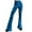 Blue A, variant on Womens Yoga Pants Retro Flower Printed Wrap Hip Flared Leggings for Women Comfy Elastic Sport Running Casual Pants for Women Plus Size