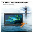 thumbnail image 3 of Winter Fishing Camera Underwater Fish Finder 30LEDs 7 Inch15M 30M 50M IP68 Waterproof Fishfinder For ICE/Sea/River ,Night Vision & Waterproof Design, 3 of 7