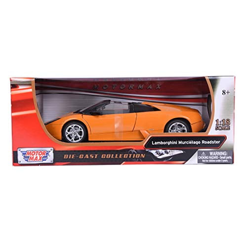 Lamborghini Murcielago Roadster Black 1/18 Diecast Model Car by