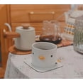 thumbnail image 5 of RV Taza de café divertida para pollitos, taza de pato esmaltada hecha a mano, tazas de leche de cerámica de seguridad, linda taza de té de 7 oz. Los mejores regalos Rojo Verde, 5 of 5