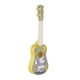thumbnail image 1 of Guitarra para niños, ukelele, instrumento musical para principiantes, 16 pulgadas, con 4 cuerdas, mini guitarra para mejorar las habilidades de los niños, educación temprana, preescolar, niños pequeñ, 1 of 5
