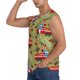 thumbnail image 3 of Fotbe Cartoon Fire Truck Men's Camiseta sin Mangas Estampada para Hombres, Playera Casual para Gimnasio, Entrenamiento, Playa-Medium, 3 of 7