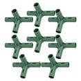thumbnail image 1 of Mosiee Raccord Pvc 16Mm de Haute Qualité 4 Types Support Stable Connecteur de Cadre de Serre Robuste, 1 of 9