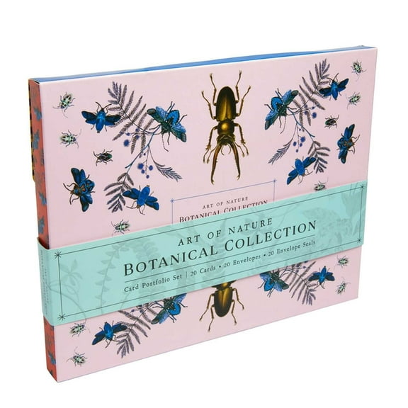 Botanical Collection: Art of Nature: Botanical Card Portfolio Set (Set of 20 Cards) (Postcard book or pack)