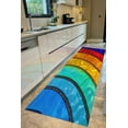 thumbnail image 3 of Colorful Rug, Bridesmaid Gift, Bedroom Rug, Gift Rug, Rainbow Rugs, Trendy Rugs, Modern Rug, Decorative Rug, Bedroom Rug, Printed Rug, 5.9'x9.2' - 180x280 cm, 3 of 7