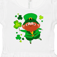 thumbnail image 3 of Inktastic Cute Leprechaun for St. Patrick's Day Girls Baby Dress, 3 of 4