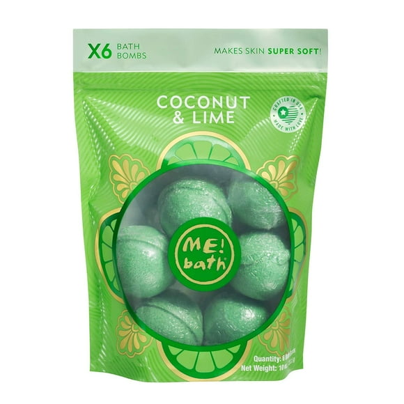 Me! Bath Coconut And Lime Bath Soaks - 6Ct