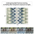 thumbnail image 6 of VUNATE Outdoor Rugs 5'x7' Modern Diagonal Patio Carpet Washable Area Rug for Living Room Indoor Outdoor Balcony Green, 6 of 9