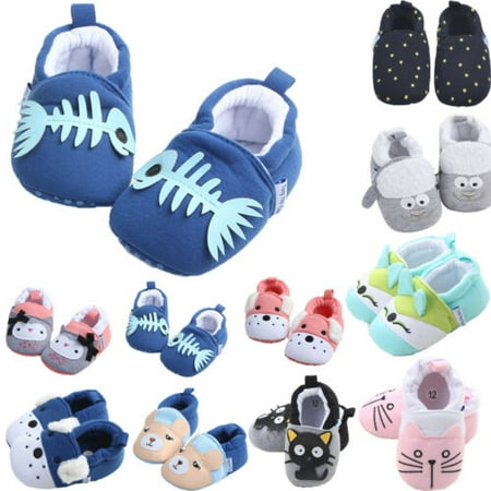 

Baby Kids Soft Cartoon Shoes Toddler Anti-slip Boots Slipper Socks prewalker