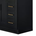 thumbnail image 5 of Ariel Hepburn 42 In. Single Sink Base Cabinet In Black, 5 of 9