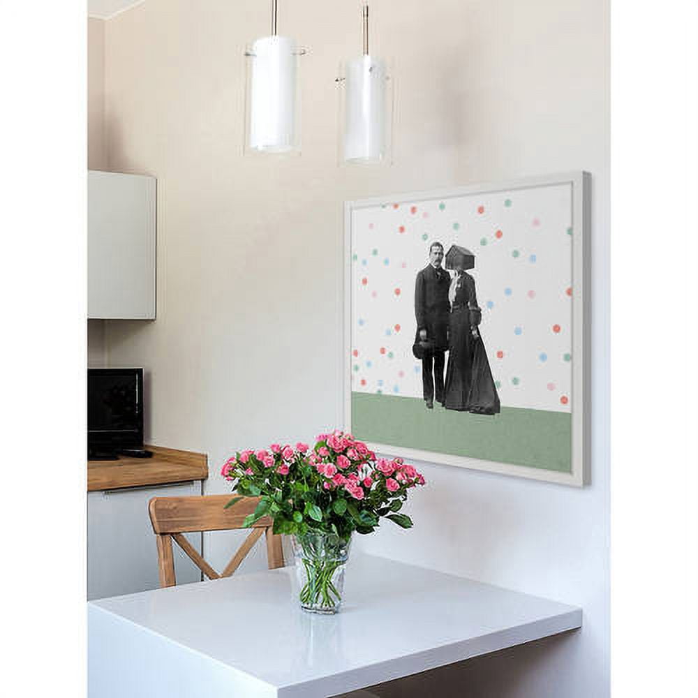 Marmont Hill "Pareja Piedras" by Bengoa Vazquez Framed Painting Print