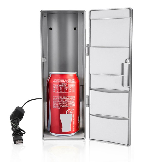 Mini Refrigerator, Powered By USB Cable Portable Mini USB Fridge Useful For Office For Car