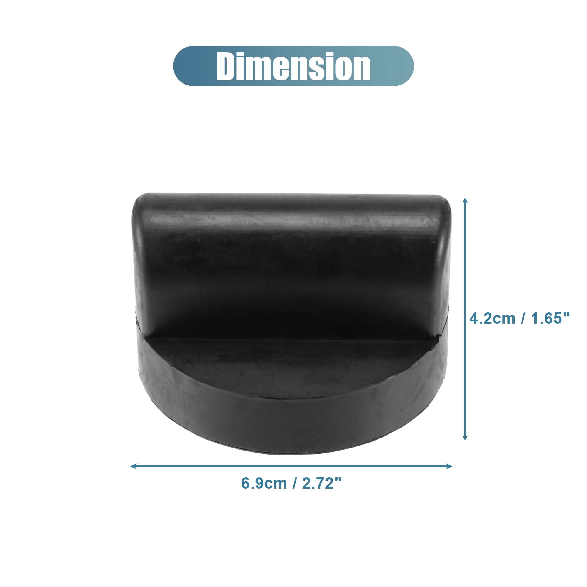 Unique Bargains 2 Pcs Rubber Jack Puck Jacking Lift Pad Adapter for Audi TT RS R8 A6
