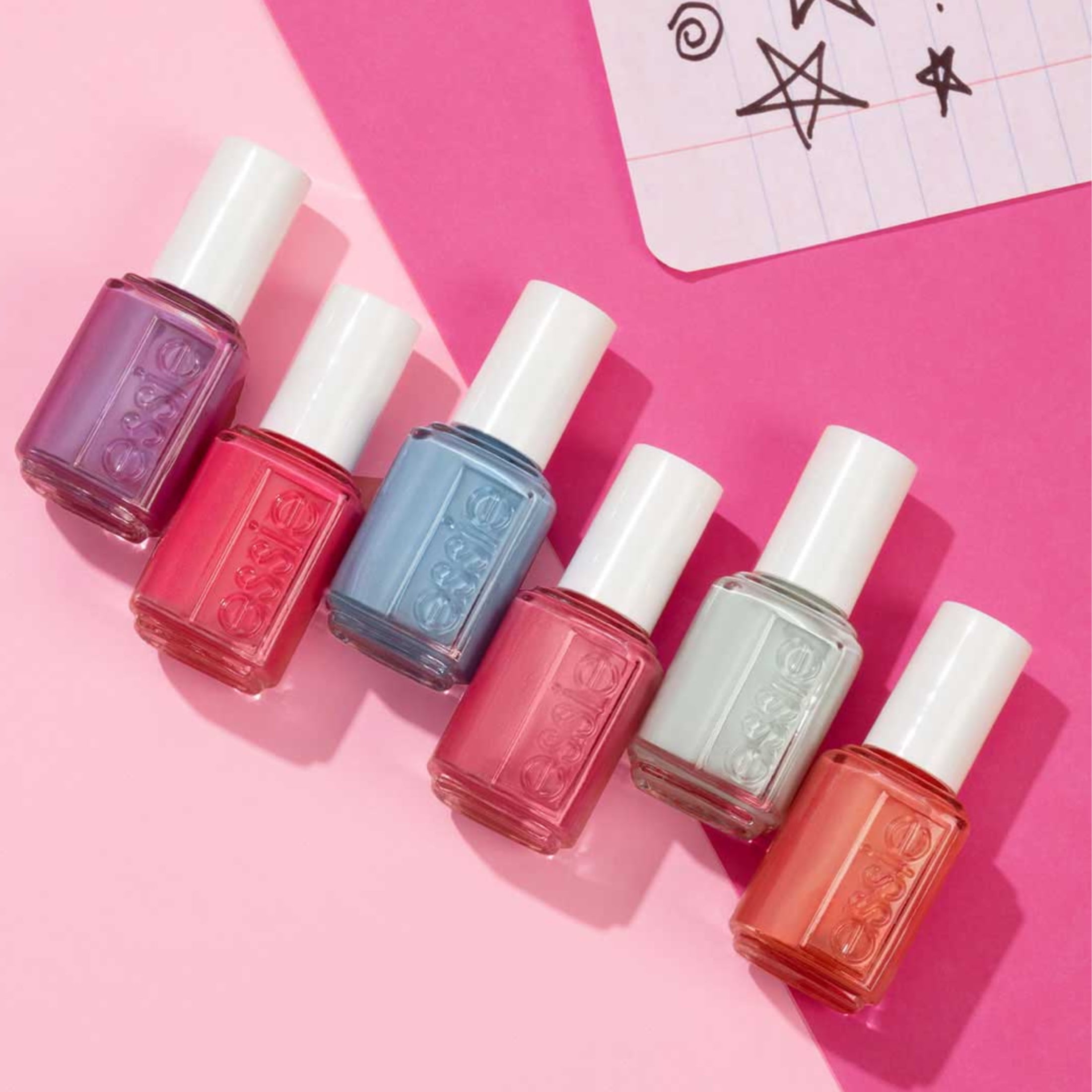 essie Nail Polish, Flirty Flutters, Purple Shimmer, 0.46 fl oz Bottle