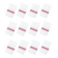 thumbnail image 3 of Arkwright Bistro Napkins (12 Pack), Soft Spun Polyester, 18x22 in., Restaurant Quality, White with Red French Stripes, 3 of 5