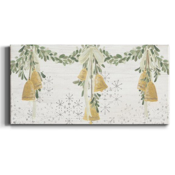 Weathered Aspen Wreath Collection D- Gallery Wrapped Canvas