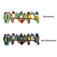 thumbnail image 5 of RADIANCE Goods Tiffany-Style Animal Design Window Panel 26" x 9", 5 of 7