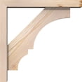 thumbnail image 3 of Ekena Millwork 3 1/2"W x 18"D x 18"H Balboa Block Smooth Bracket w/ Offset Brace, Douglas Fir, 3 of 25