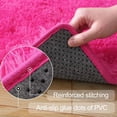 thumbnail image 3 of 5x7 Area Rugs for Living Room, Large Fluffy Rug for Bedroom, Soft Shag Shaggy Fuzzy Carpets for Boys and Girls Dorm Room Home Decor (5ft x 7ft, Hot Pink), 3 of 14