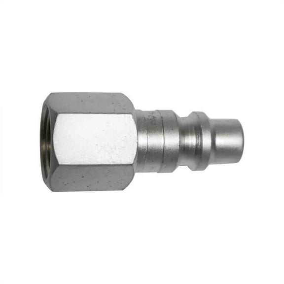Interstate Pneumatics CPH660 3/8" Industrial Steel Coupler Plug x 3/8" Female NPT