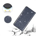 thumbnail image 2 of Allytechgroup for iPhone 16 Wallet Case Bling Glitter Design, Slim PU Leather Cards Holder Flip Stand Cover for Girls Women Shockproof Wallet Case for iPhone 16, Gray, 2 of 7