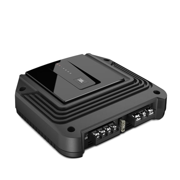 Amplificador JBL GX-A602 de 2 canales para auto, negro