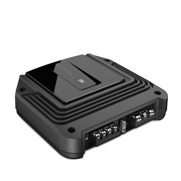 Amplificador JBL GX-A602 de 2 canales para auto, negro