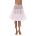 thumbnail image 1 of Enagua de gasa de lujo para niños Malco Modes Zooey Blanco X-Small 580-WH-PET, 1 of 2