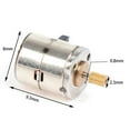thumbnail image 2 of 10 Pcs Pack Mini 2-Phase 4-Wire Stepper Motor with Gear, 5V 0.1A 0.01HP (0.75W) Tiny Toy Engine for DIY Projects, 2 of 8