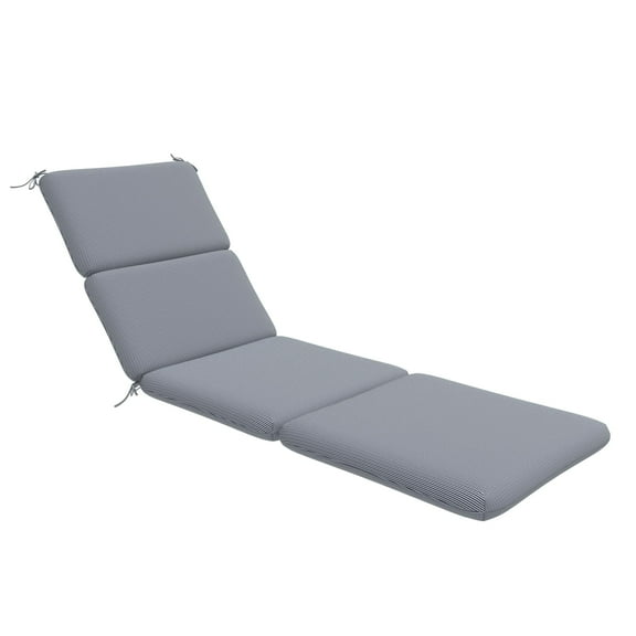 Covers & All Olefin Rectangle Lounge Chair Outdoor Foam, UV and Water Resistant Lounge Chair cushion