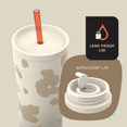 thumbnail image 5 of Contigo x Ally Love Streeterville 2.0 Stainless Steel Tumbler with Straw, 24 oz, Oatmilk, 5 of 8