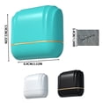thumbnail image 4 of serony Cachet Rouleau Confidentiel Protection de la Vie Privée Identité Adopte un Rouleau de Cachet pour Vol d'Identité n'Importe Où et n'Importe Quand, 4 of 6