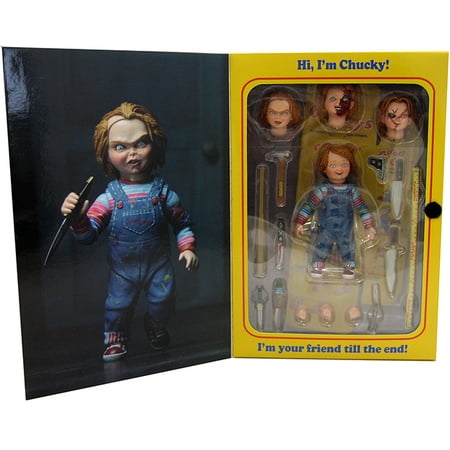 Chucky 5 Inch Action Figure Ultimate Series - Ultimate Chucky | Walmart ...