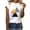 Style 4-White, variant on Eashery Summer Tops For Women Women's Cute Juniors Tops Teen Girl Tee Funny T Shirt White L