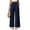 Navy -BZ33, variant on Nestiefly Women Linen Pants Lace Trim Wide Leg Casual Palazzo Pants Flowy Beach Summer Trousers Pants with Pockets 2026 Brown 3XL