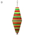 thumbnail image 2 of SPRING PARK Bird Block Toys Banana Apple Skewers Big Bunch Toys with Bells for Medium Parrots and Birds Like Amazon,African Grey and Cockatoos, 2 of 7