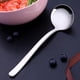 thumbnail image 5 of EeaseMX Cuchara de sopa de acero inoxidable Cucharas de fideos de mango largo Cuchara para servir comida Utensilios de cocina Vajilla para restaurante en casa, 5 of 8