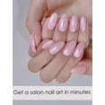 thumbnail image 2 of Semi Cured Gel Nail Strips UV 20pcs Waterproof, 2 of 5