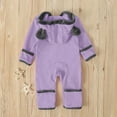 thumbnail image 6 of Baby Romper Cute Design Cartoon Animal Hooded Romper Outfits Furry Suit for Baby Boys 12-18 Months, 6 of 9