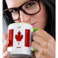 thumbnail image 2 of 3dRose, I Love Canada, 15oz Two-Tone Green Mug, 2 of 7