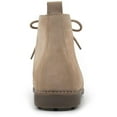 thumbnail image 3 of White Mountain Womens Auburn Suede Lace Up Ankle Boots, 3 of 3